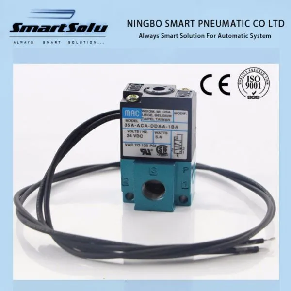 35A-ACA-DDAA-1BA Plastik Solenoid Vana